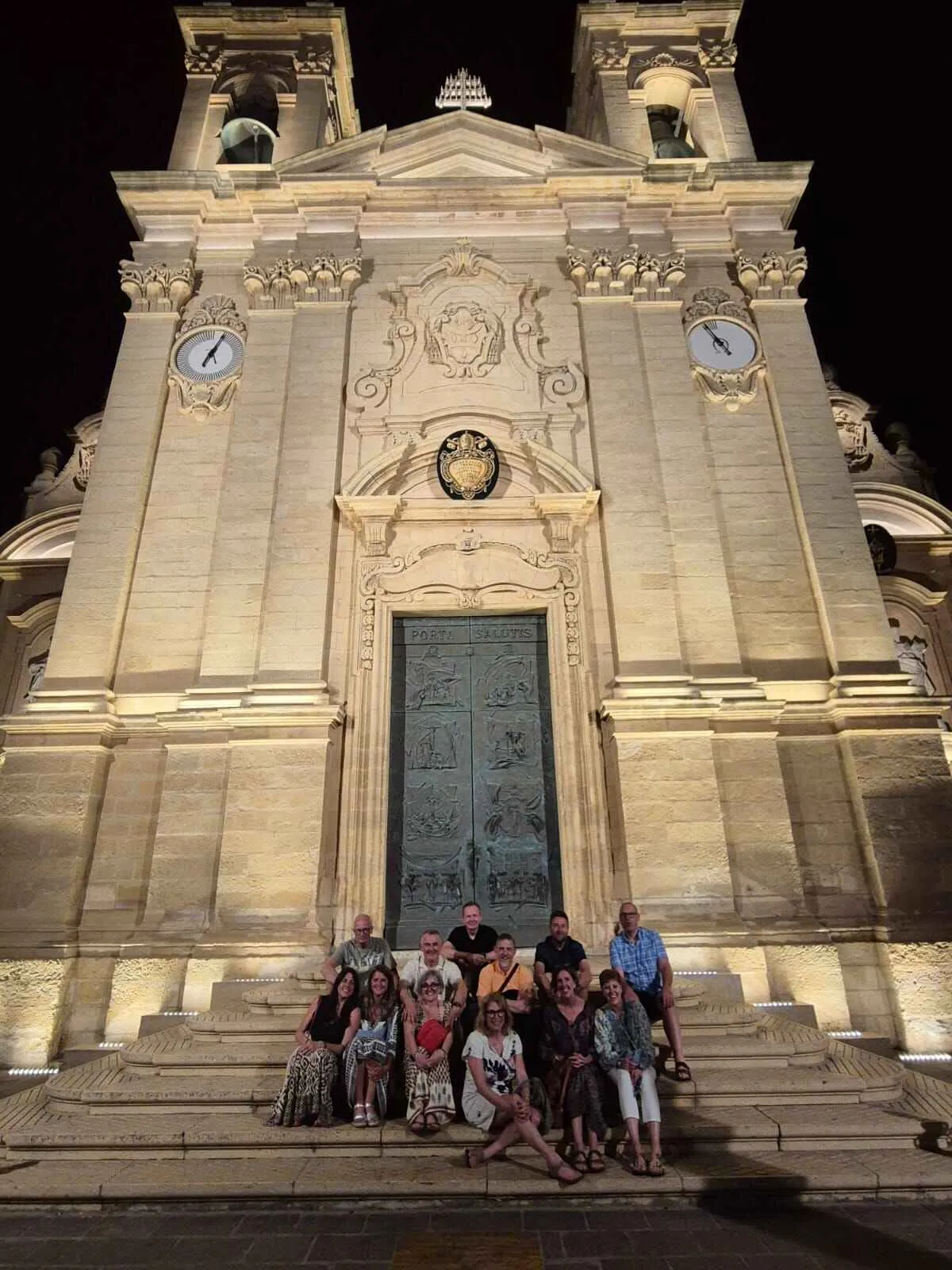 Malta yoga retreat group photo