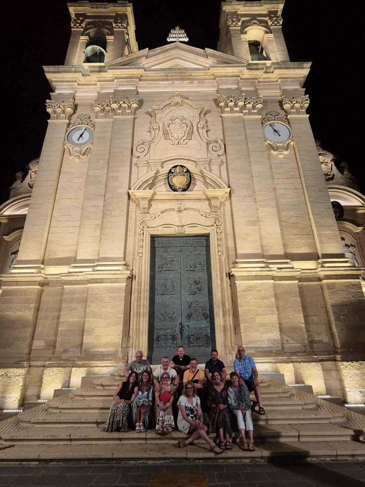 Malta yoga retreat group photo